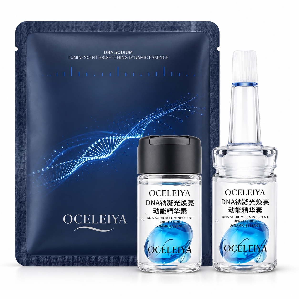 OCELEIYA ชุดเอสเซนส์ DNA Sodium Luminescent