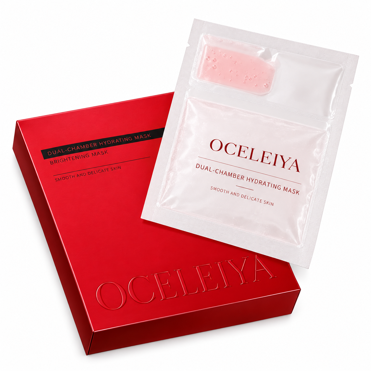 OCELEIYA Dual-Chamber Soothing Hydrating Mask · Facial mask