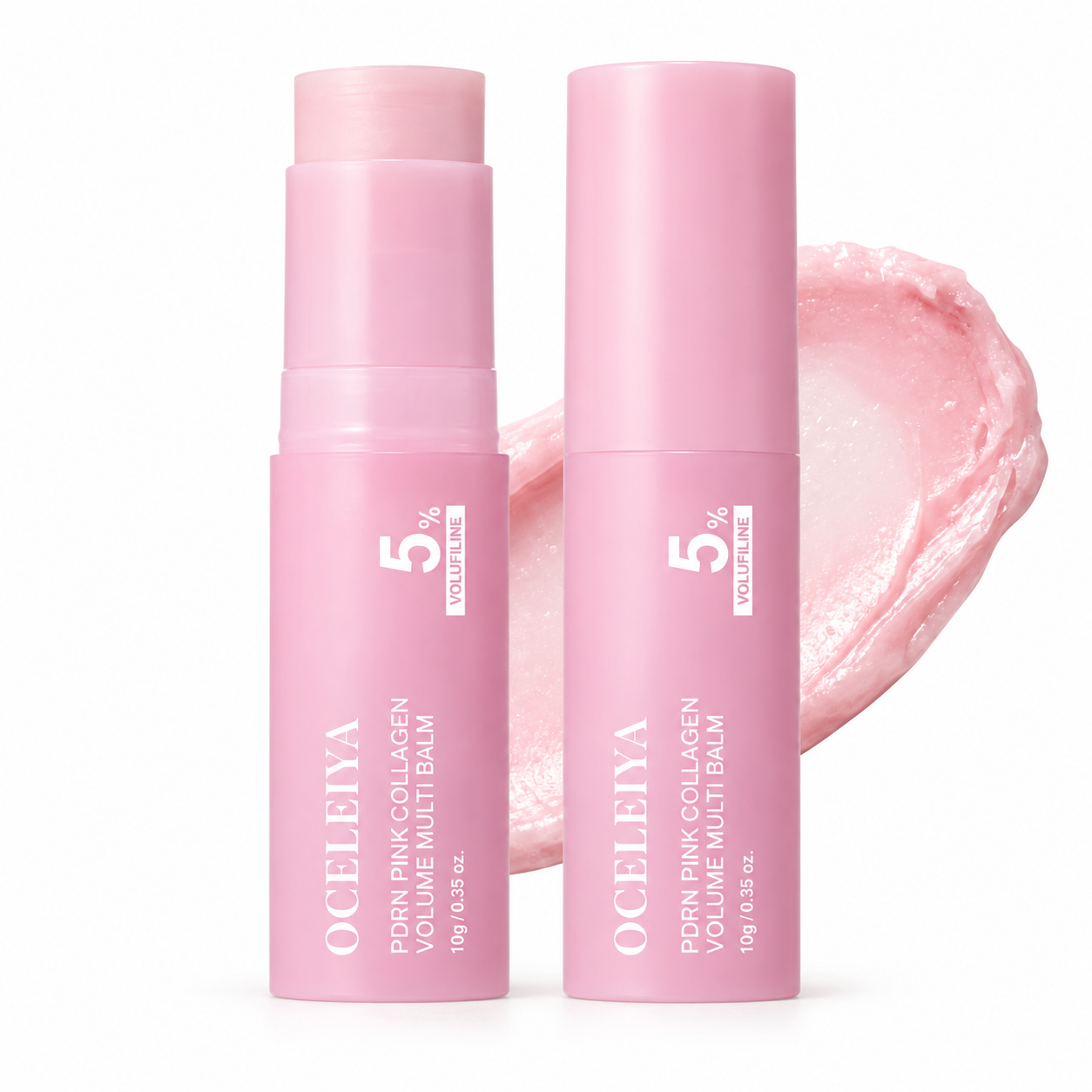 OCELEIYA Salmon Collagen Sodium DNA Multi-Action Eye Balm · 10g · Multi-action eye balm stick