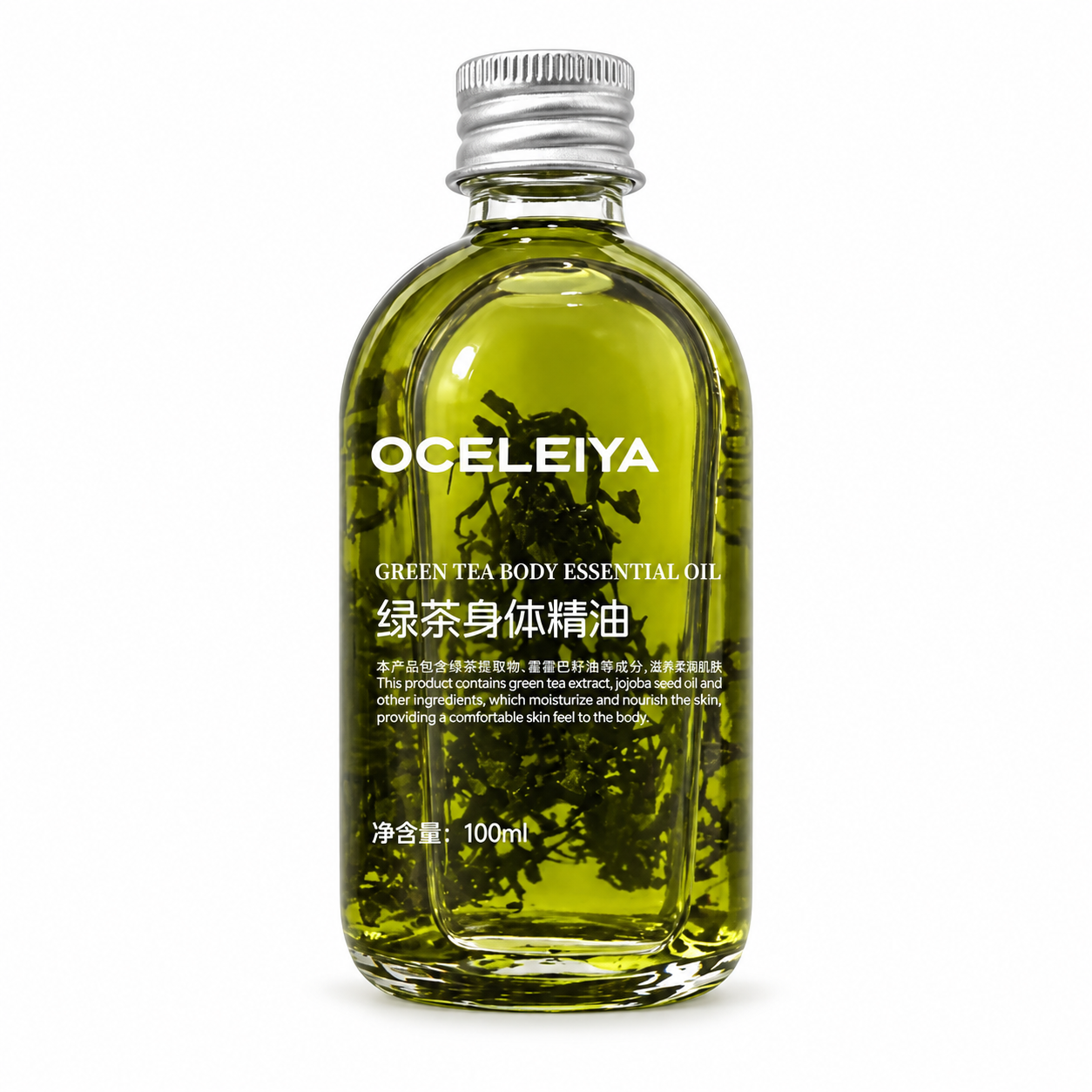 OCELEIYA Green Tea · Body & Massage Oil · 100ml · Body & Massage Oil