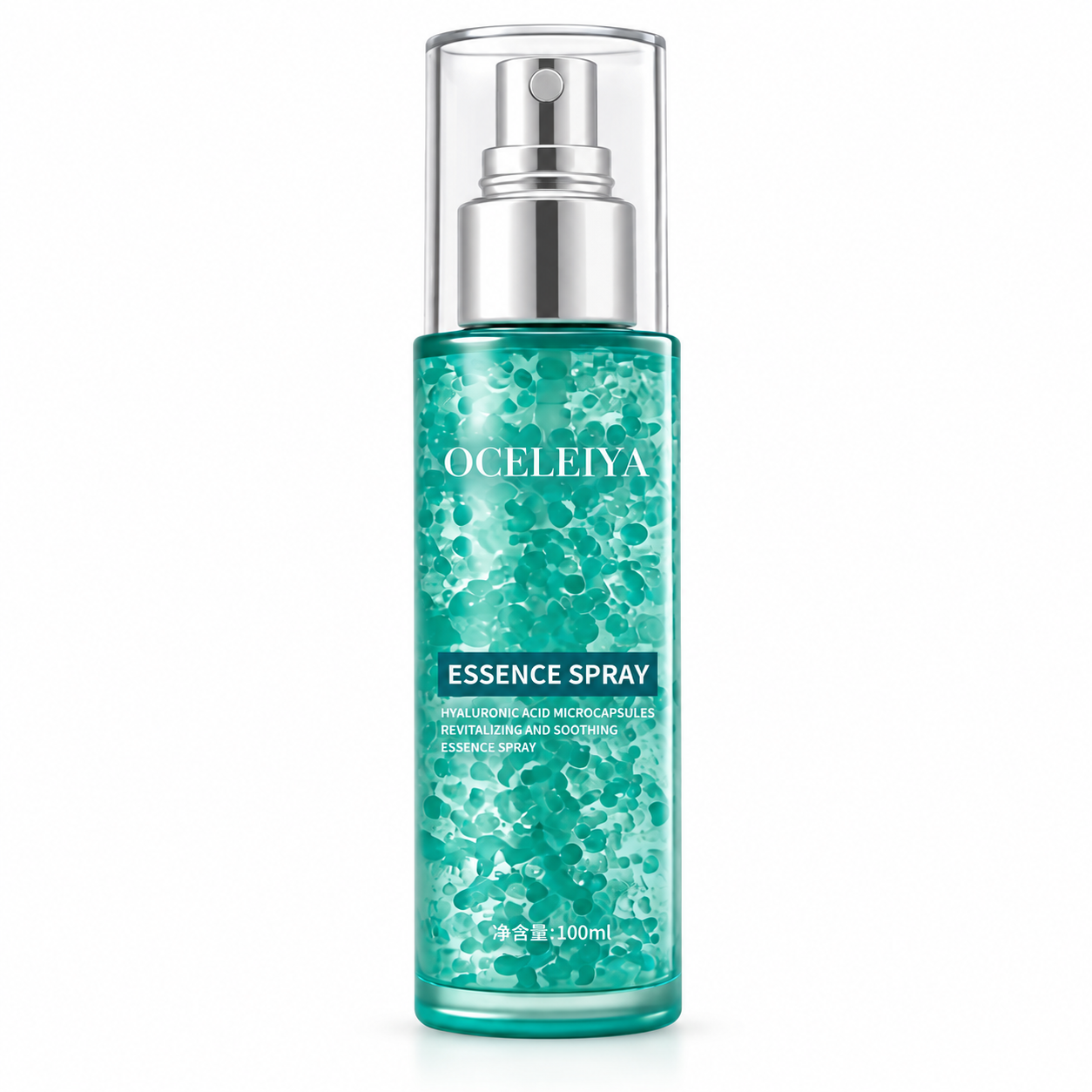 OCELEIYA Hyaluronic Acid Microcapsule Revitalizing & Soothing Essence Spray · 100ml · Microcapsule essence spray